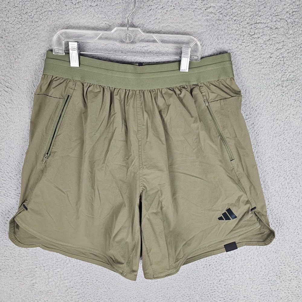 Adidas Shorts Mens XL IL1382 Training Ripstop Hiking Zipper Pockets Cordura